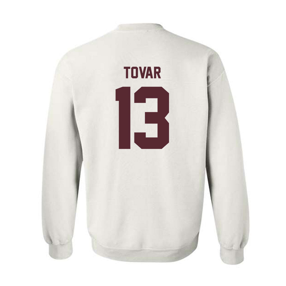 Texas State - NCAA Baseball : Jesus Tovar - Crewneck Sweatshirt-1