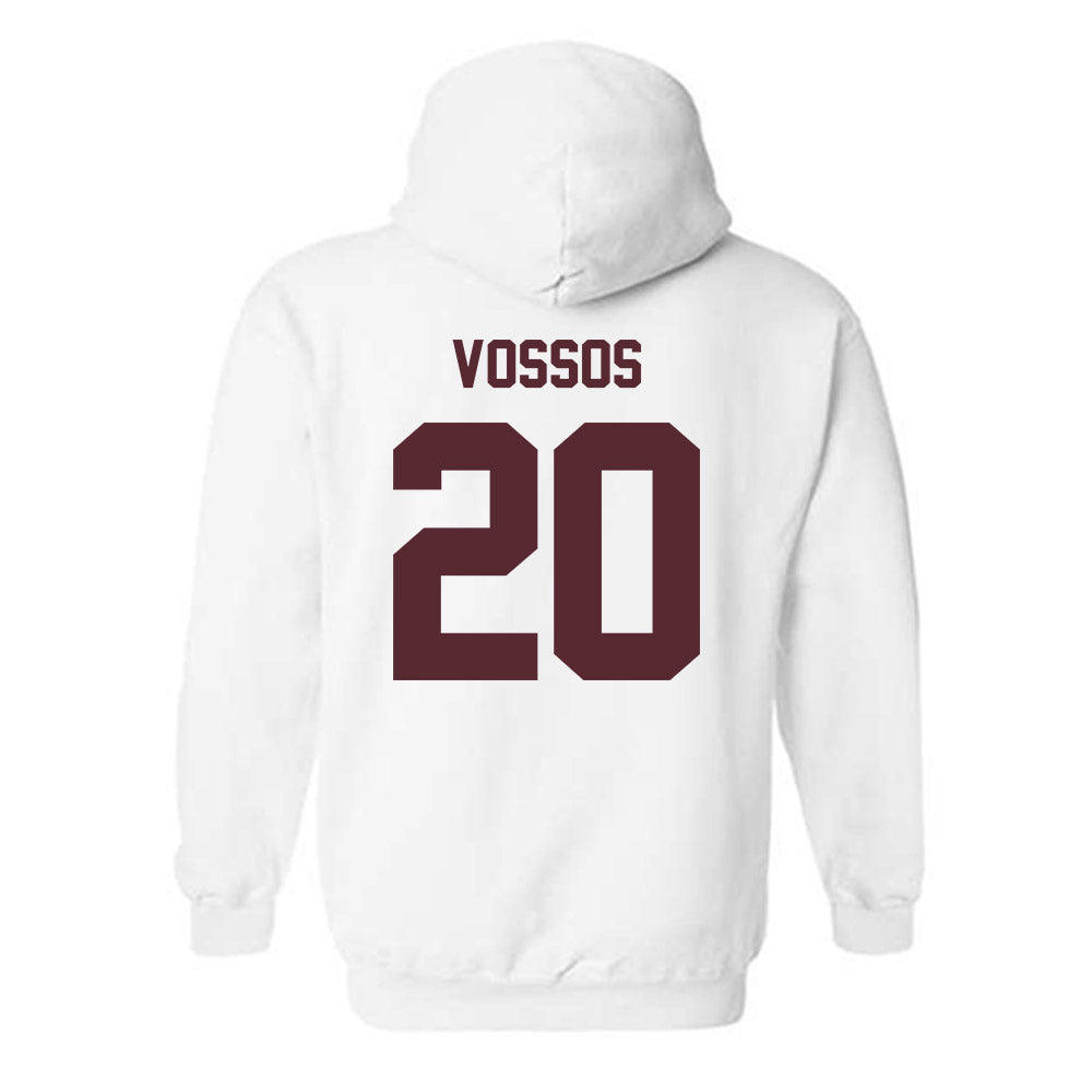 Texas State - NCAA Baseball : Justin Vossos - Hooded Sweatshirt-1