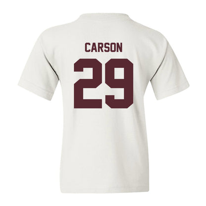 Texas State - NCAA Baseball : Tanner Carson - Youth T-Shirt-1