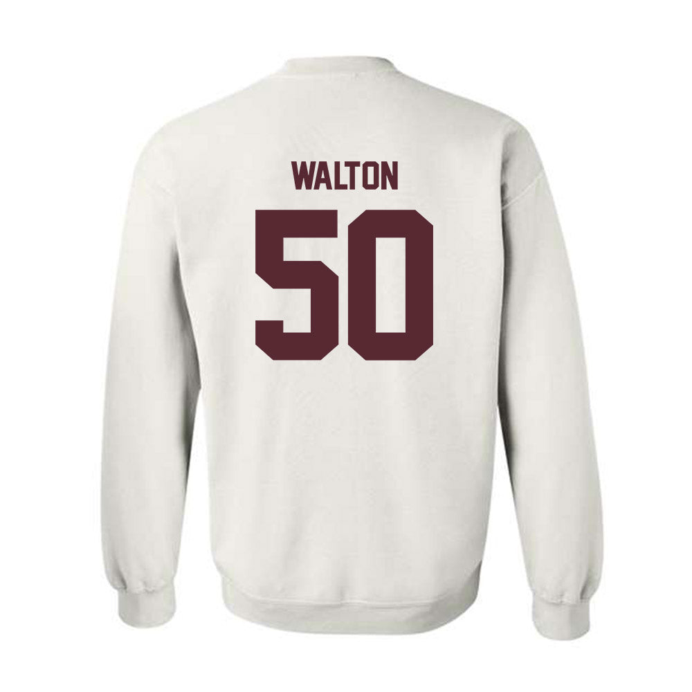 Texas State - NCAA Baseball : Tyler Walton - Crewneck Sweatshirt-1