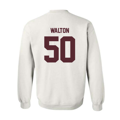 Texas State - NCAA Baseball : Tyler Walton - Crewneck Sweatshirt-1