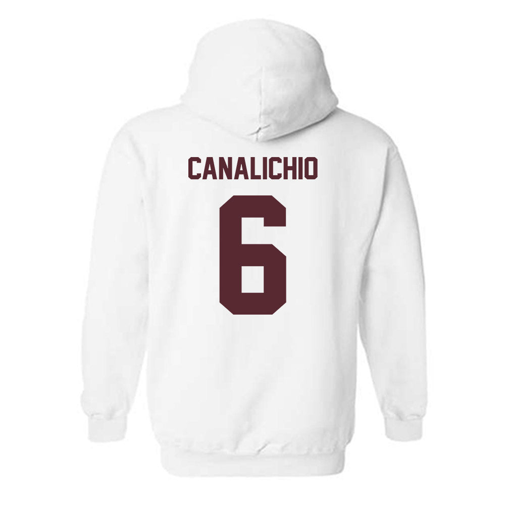 Texas State - NCAA Baseball : Will Canalichio - Hooded Sweatshirt-1