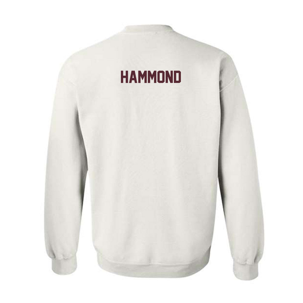 Texas State - NCAA Men's Track & Field : Easton Hammond - Crewneck Sweatshirt