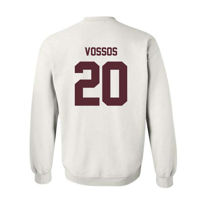 Texas State - NCAA Baseball : Justin Vossos - Crewneck Sweatshirt-1