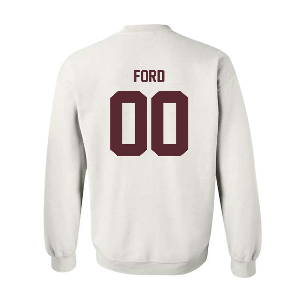 Texas State - NCAA Football : Noah Ford - Crewneck Sweatshirt-1