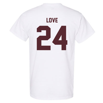 Texas State - NCAA Men's Basketball : Brandon Love - T-Shirt