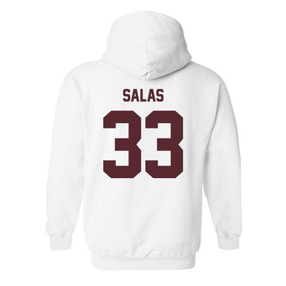 Texas State - NCAA Baseball : Manny Salas - Hooded Sweatshirt-1