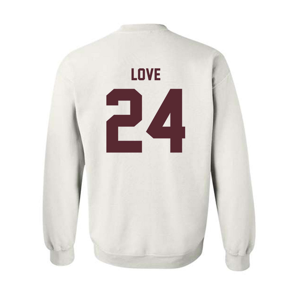 Texas State - NCAA Men's Basketball : Brandon Love - Crewneck Sweatshirt