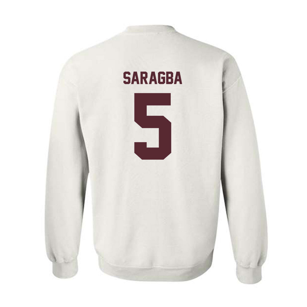 Texas State - NCAA Men's Basketball : Bessanty Saragba - Crewneck Sweatshirt-1