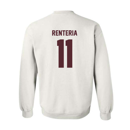 Texas State - NCAA Softball : Ava Renteria - Crewneck Sweatshirt-1