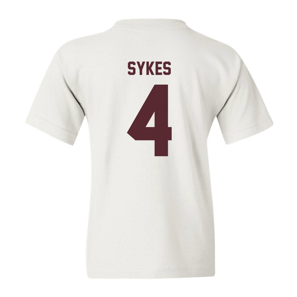 Texas State - NCAA Men's Basketball : Davion Sykes - Youth T-Shirt