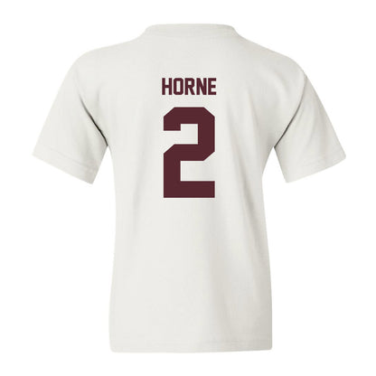 Texas State - NCAA Men's Basketball : Dontae Horne - Youth T-Shirt