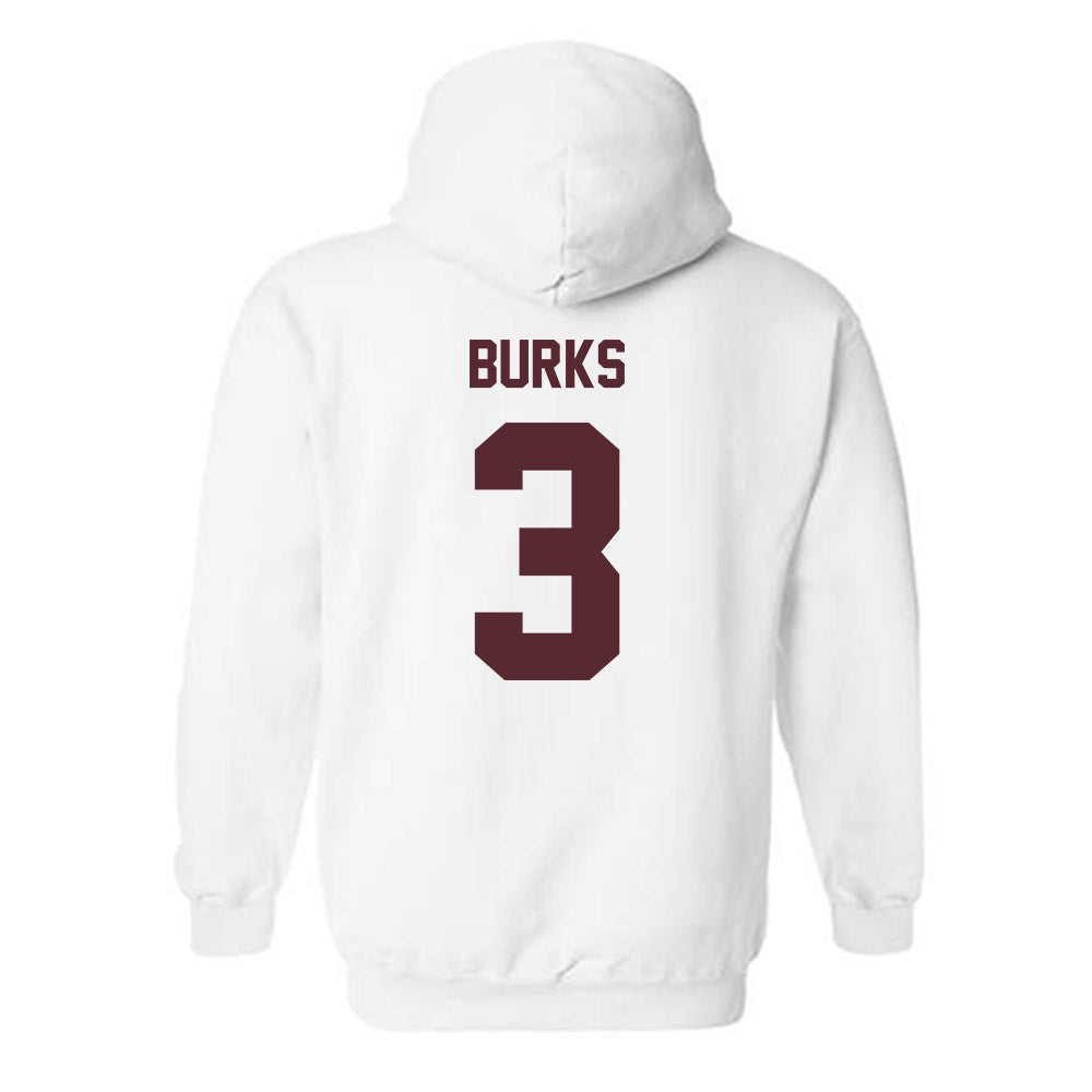 Texas State - NCAA Women's Basketball : Saniya Burks - Hooded Sweatshirt-1