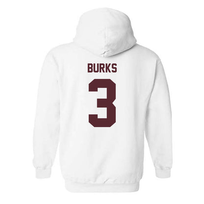 Texas State - NCAA Women's Basketball : Saniya Burks - Hooded Sweatshirt-1