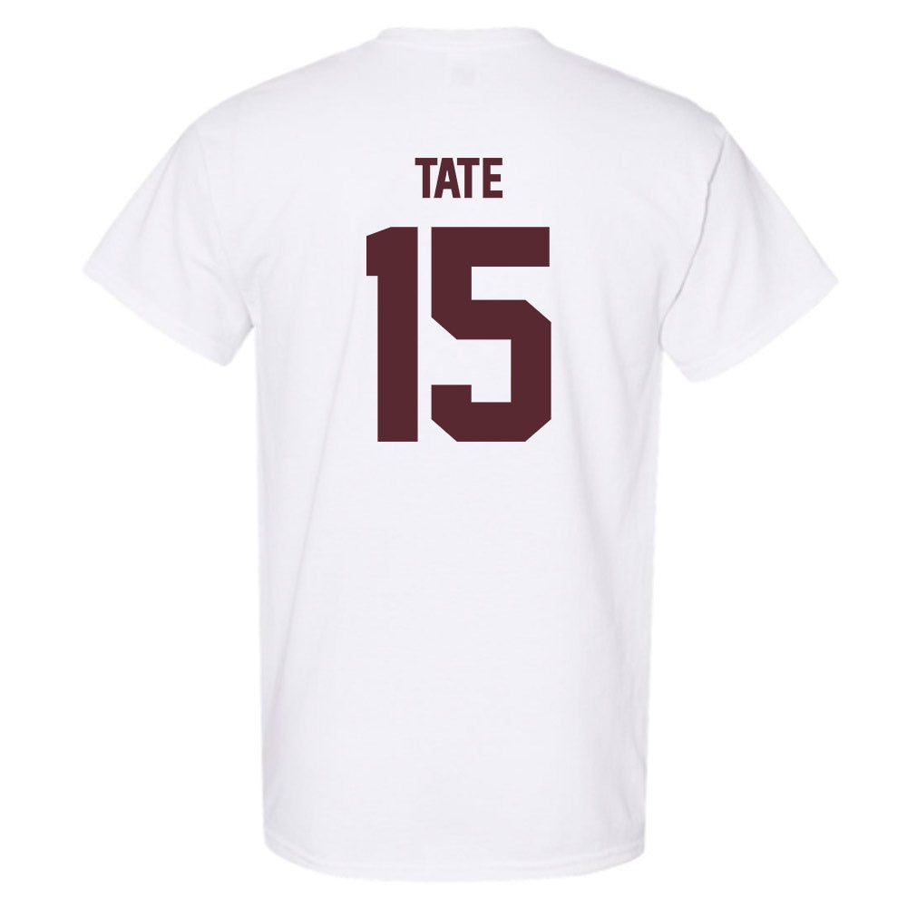 Texas State - NCAA Men's Basketball : Elijah Tate - T-Shirt