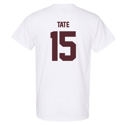 Texas State - NCAA Men's Basketball : Elijah Tate - T-Shirt