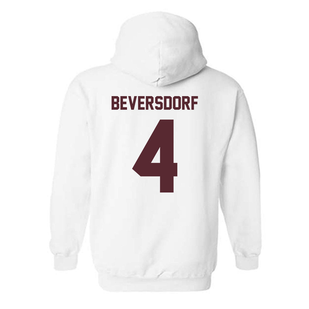 Texas State - NCAA Baseball : Alec Beversdorf - Hooded Sweatshirt-1