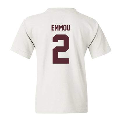 Texas State - NCAA Men's Basketball : Franck Emmou - Youth T-Shirt-1