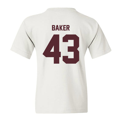 Texas State - NCAA Baseball : Caden Baker - Youth T-Shirt-1