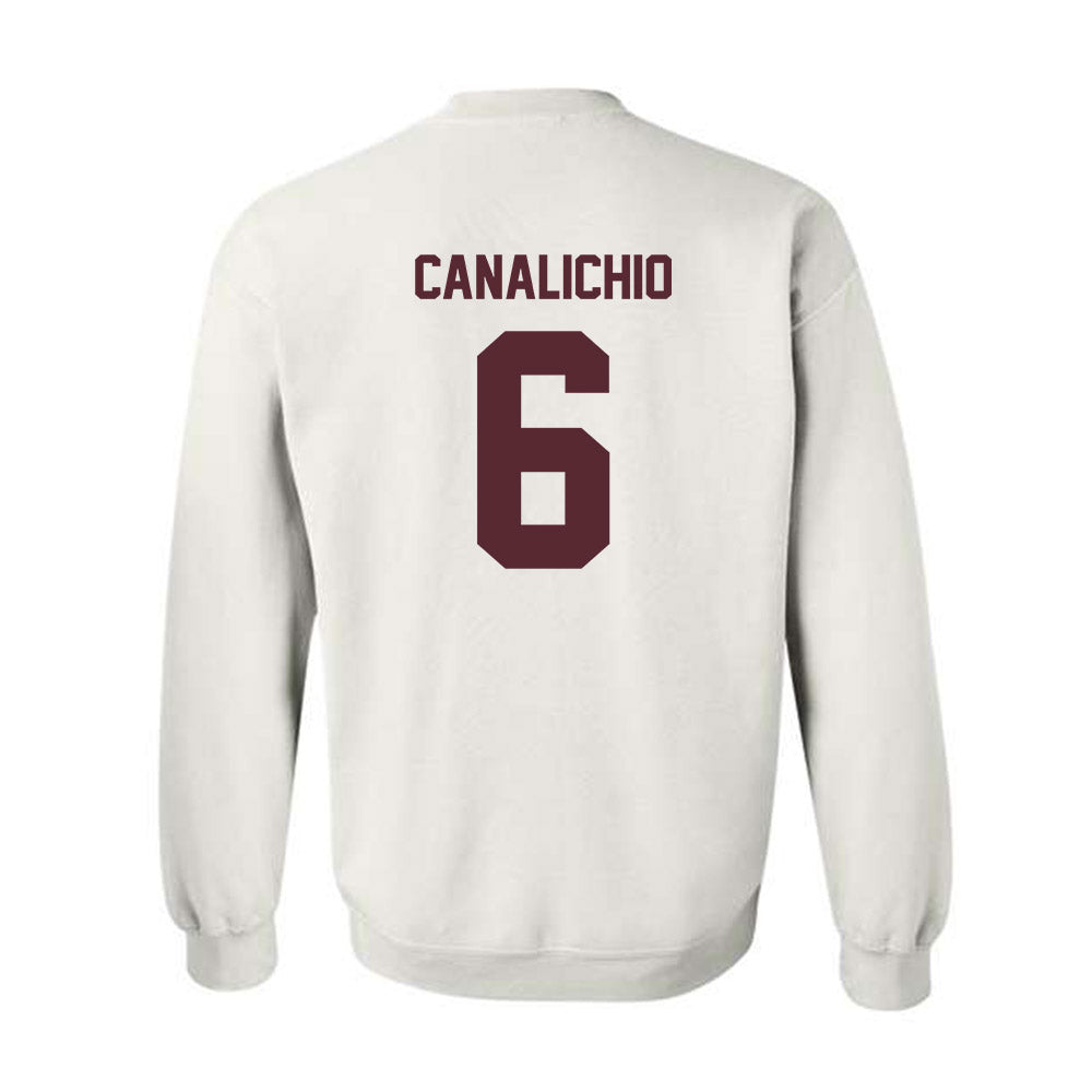 Texas State - NCAA Baseball : Will Canalichio - Crewneck Sweatshirt-1