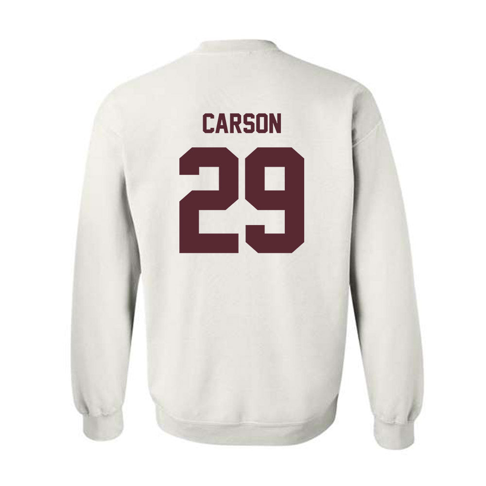 Texas State - NCAA Baseball : Tanner Carson - Crewneck Sweatshirt-1