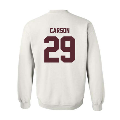 Texas State - NCAA Baseball : Tanner Carson - Crewneck Sweatshirt-1