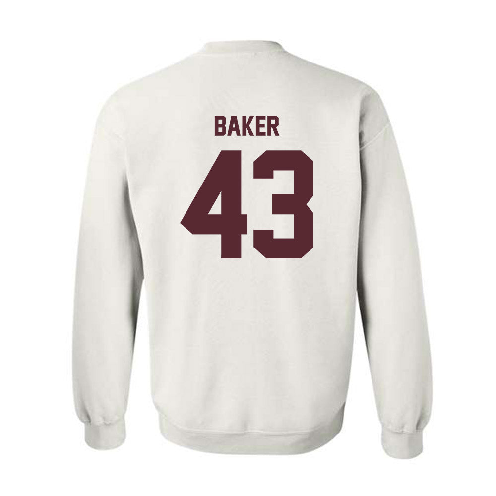 Texas State - NCAA Baseball : Caden Baker - Crewneck Sweatshirt-1
