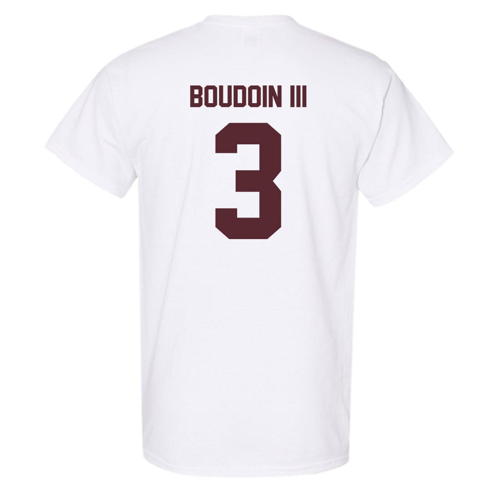 Texas State - NCAA Football : Michael Boudoin III - T-Shirt-1