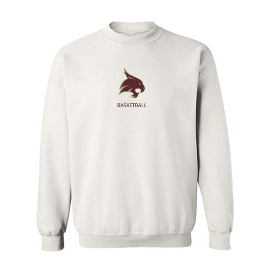 Texas State - NCAA Women's Basketball : Saniya Burks - Crewneck Sweatshirt-0