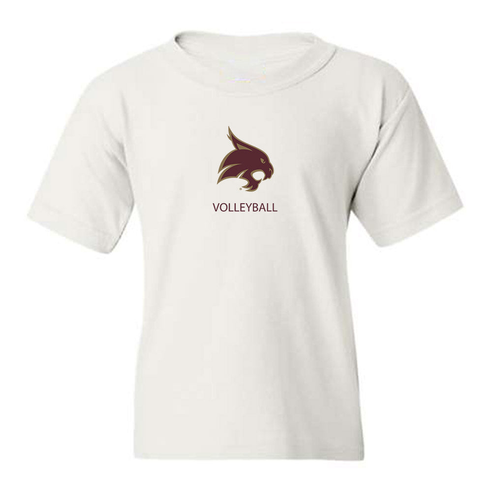 Texas State - NCAA Women's Volleyball : Megan Woods - Youth T-Shirt