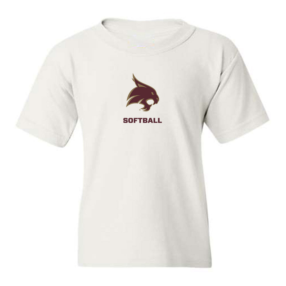 Texas State - NCAA Softball : Emilee Baker - Youth T-Shirt