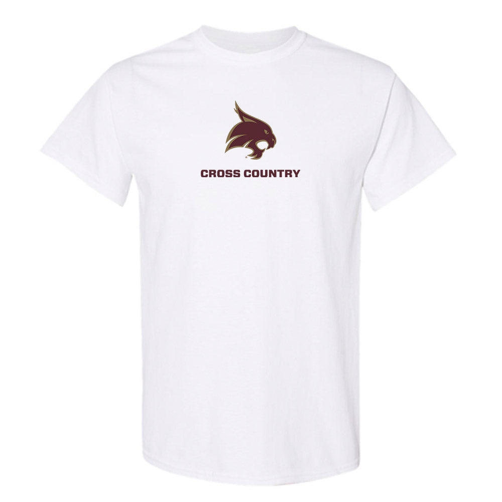 Texas State - NCAA Men's Cross Country : Eyan Calico - T-Shirt-0