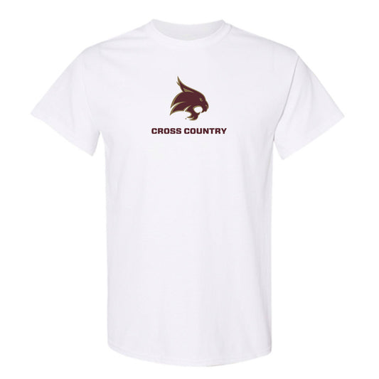 Texas State - NCAA Men's Cross Country : Eyan Calico - T-Shirt-0