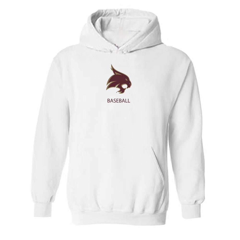 Texas State - NCAA Baseball : Jesus Tovar - Hooded Sweatshirt-0