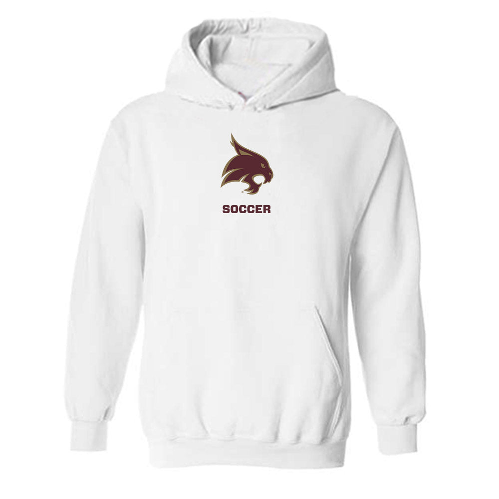 Texas State - NCAA Women's Soccer : Anna Mae Holeman - Hooded Sweatshirt