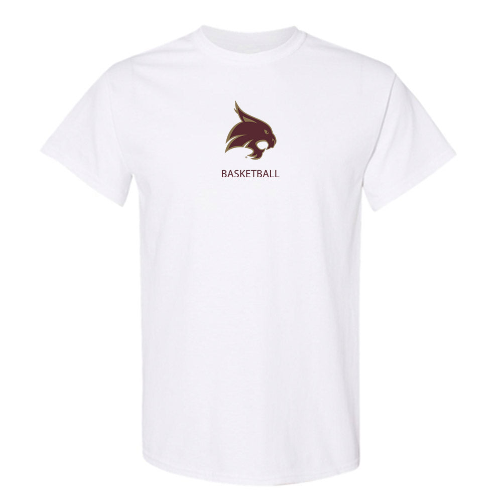Texas State - NCAA Men's Basketball : Franck Emmou - T-Shirt-0
