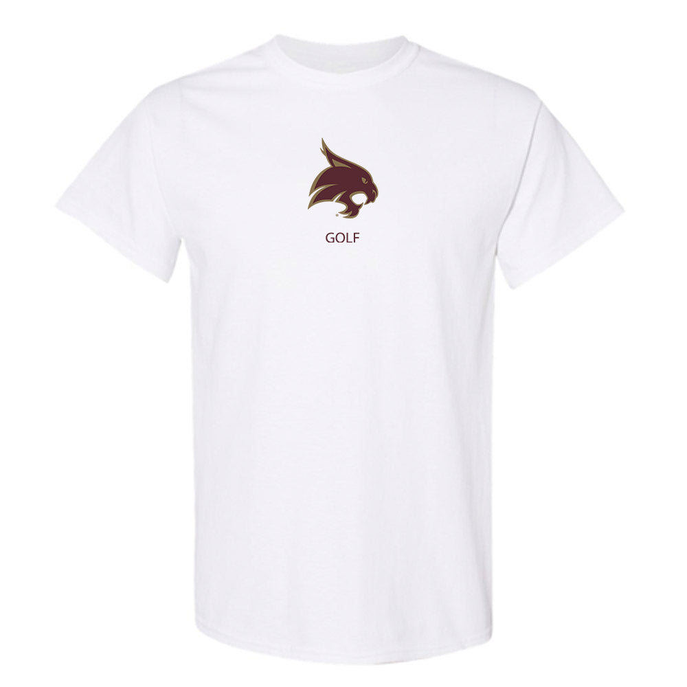 Texas State - NCAA Women's Golf : Grace Quintanilla - T-Shirt-0