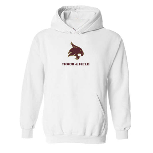 Texas State - NCAA Women's Track & Field : Sydney Magennis - Hooded Sweatshirt-0
