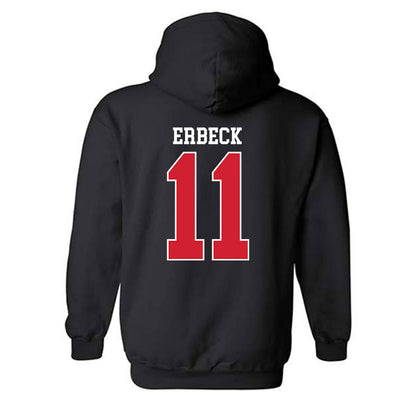 Fairfield - NCAA Baseball : Ricky Erbeck - Classic Shersey Hooded Sweatshirt