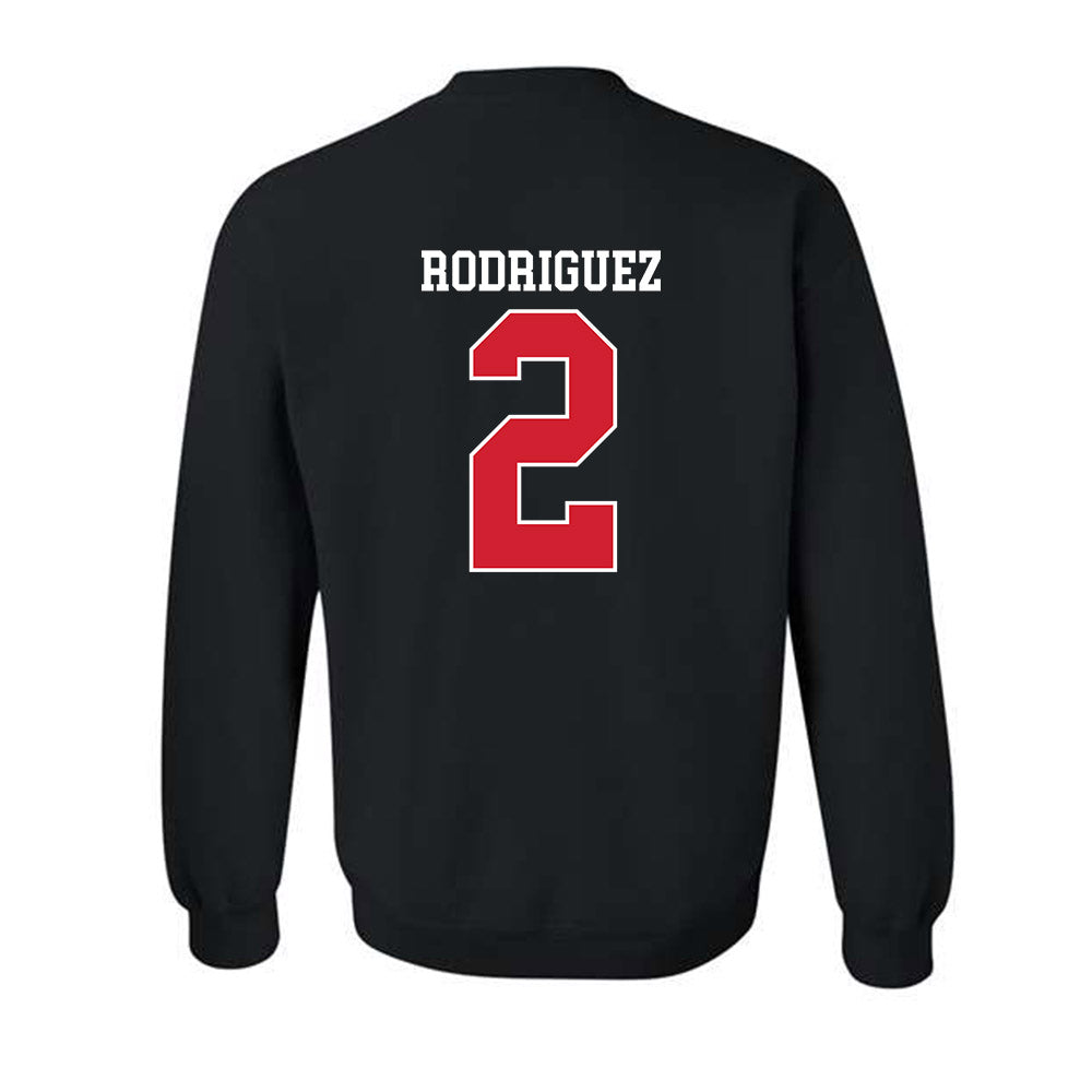 Fairfield - NCAA Men's Basketball : Nasir Rodriguez - Classic Shersey Crewneck Sweatshirt-1