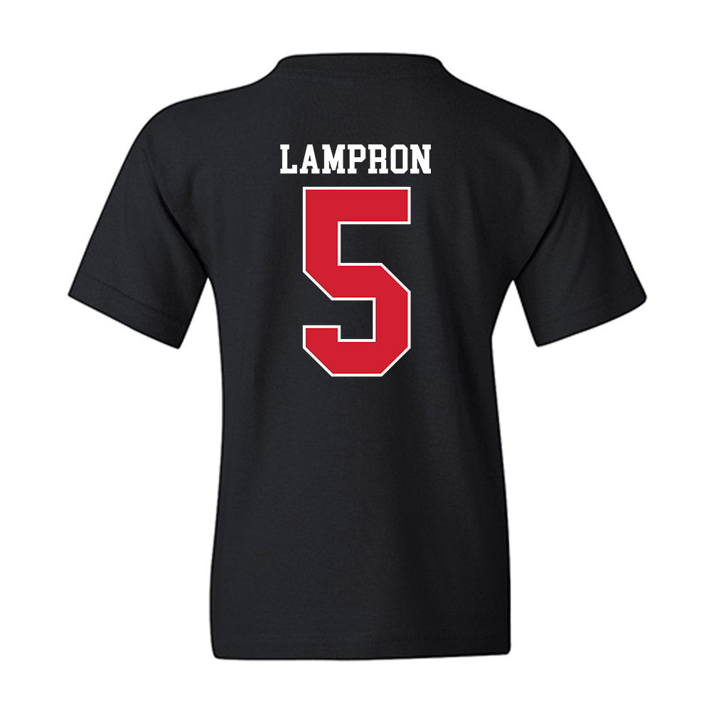 Fairfield - NCAA Men's Lacrosse : Devin Lampron - Classic Shersey Youth T-Shirt-1
