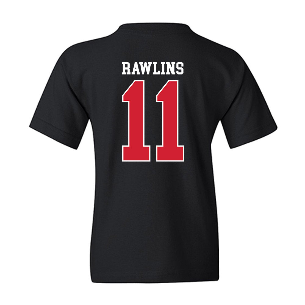 Fairfield - NCAA Men's Basketball : Halon Rawlins - Classic Shersey Youth T-Shirt-1