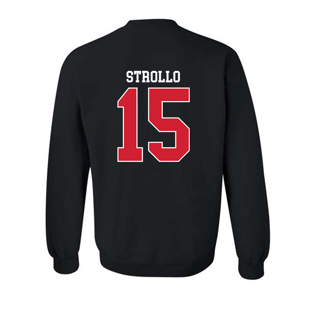 Fairfield - NCAA Baseball : Ryan Strollo - Classic Shersey Crewneck Sweatshirt