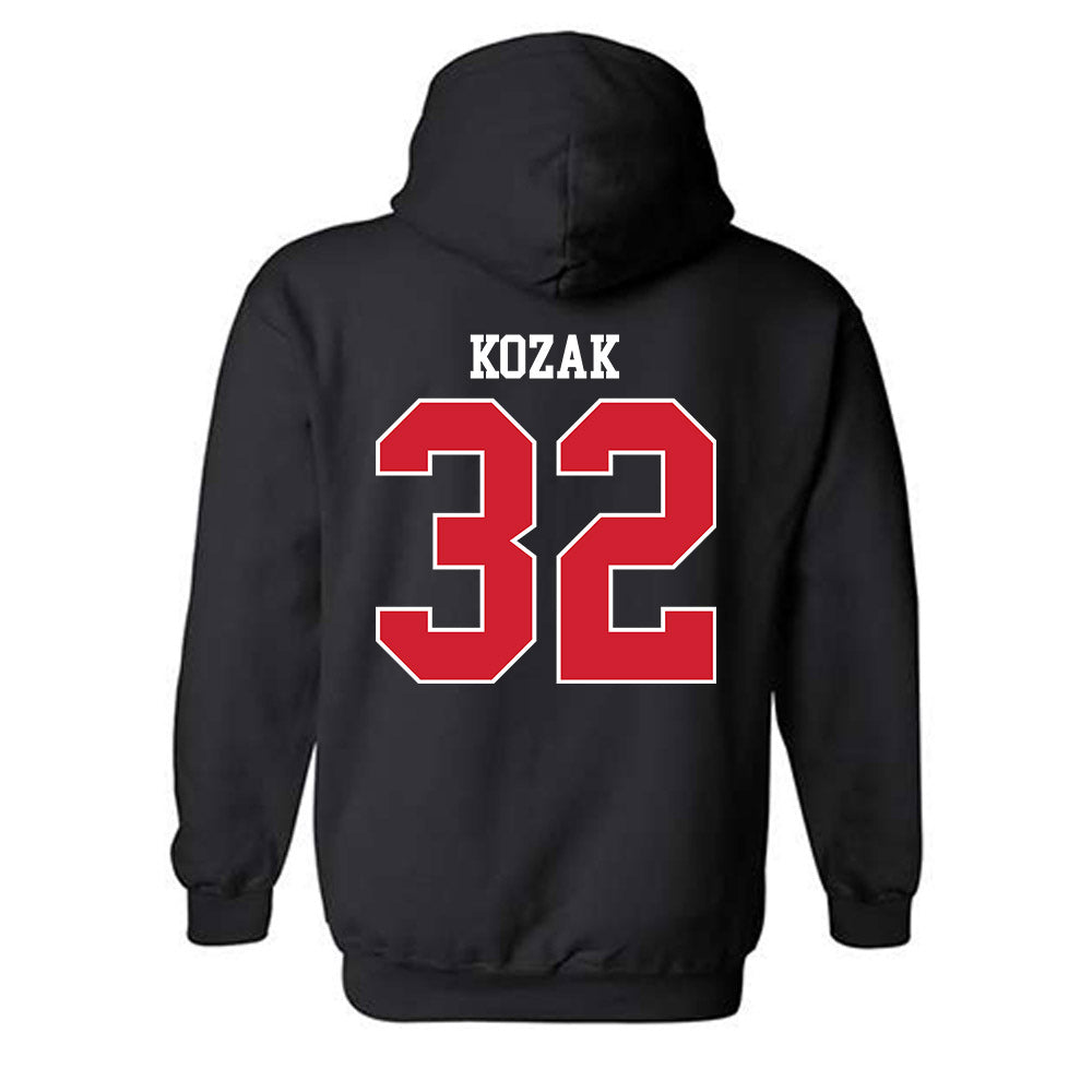 Fairfield - NCAA Women's Lacrosse : Amanda Kozak - Classic Shersey Hooded Sweatshirt