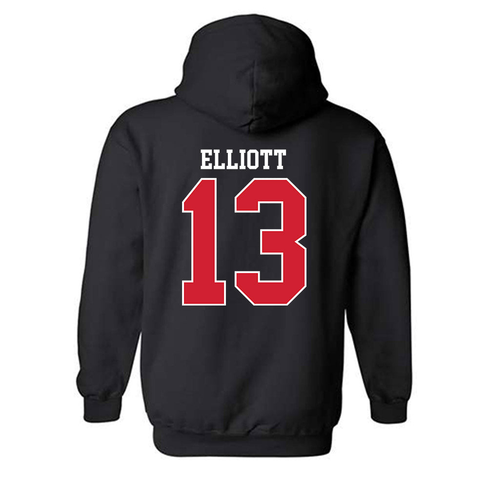 Fairfield - NCAA Women's Volleyball : Allie Elliott - Classic Shersey Hooded Sweatshirt