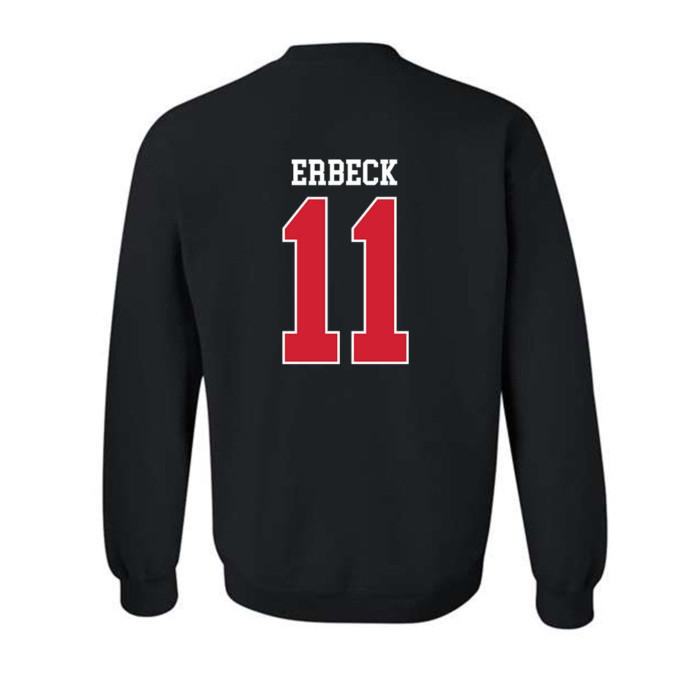 Fairfield - NCAA Baseball : Ricky Erbeck - Classic Shersey Crewneck Sweatshirt