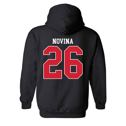 Fairfield - NCAA Men's Soccer : Elias Novina - Classic Shersey Hooded Sweatshirt-1