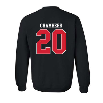 Fairfield - NCAA Baseball : Joseph Chambers - Classic Shersey Crewneck Sweatshirt-1