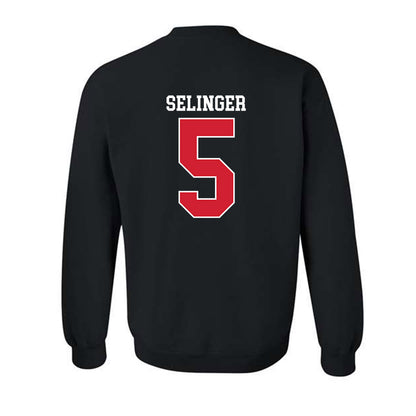 Fairfield - NCAA Baseball : Zach Selinger - Classic Shersey Crewneck Sweatshirt