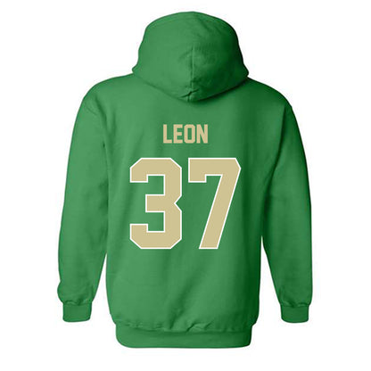 USF - NCAA Football : Chase Leon - Sports Shersey Hooded Sweatshirt-1